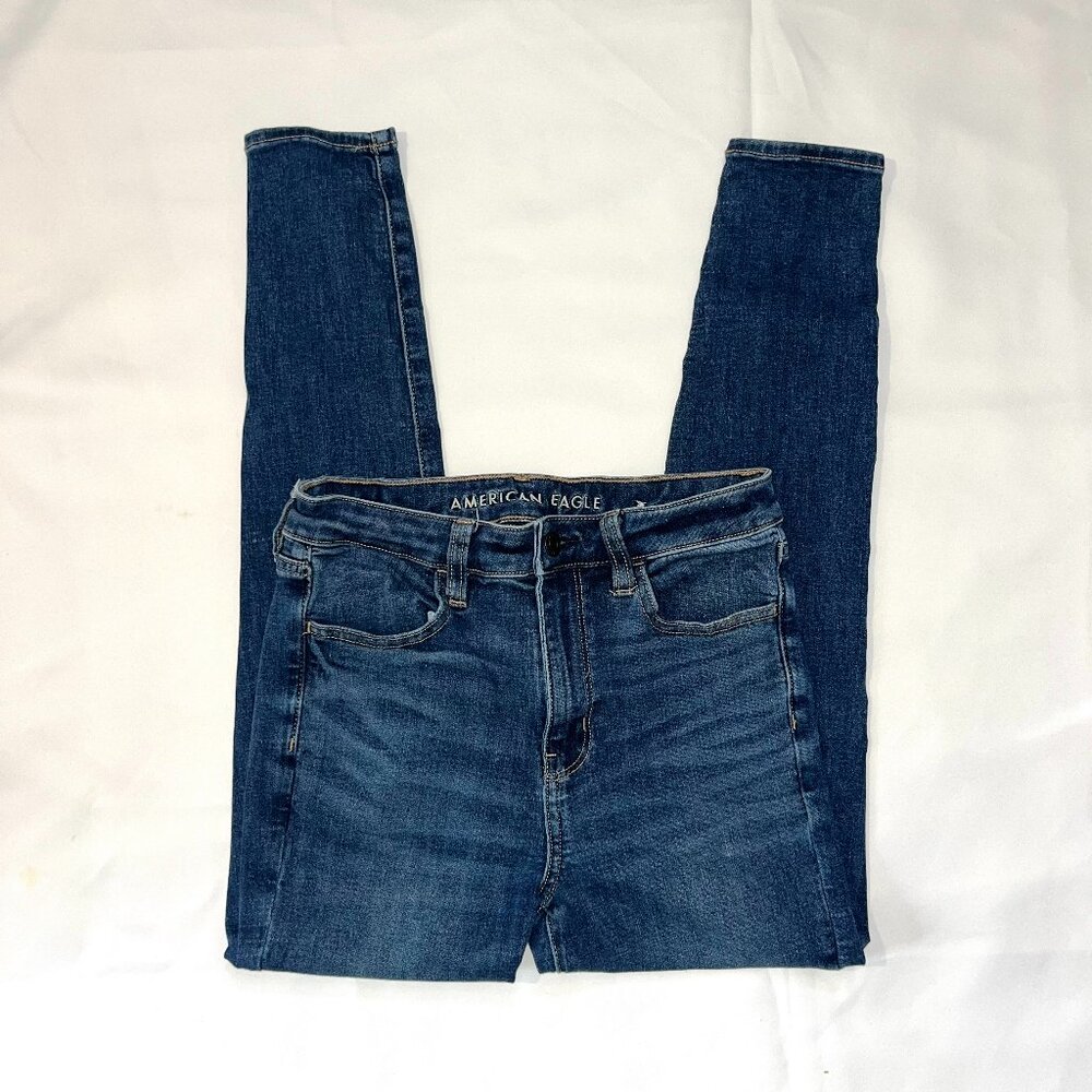 American Eagle Super Hi-Rise Next Level Stretch Jeggings Size 4